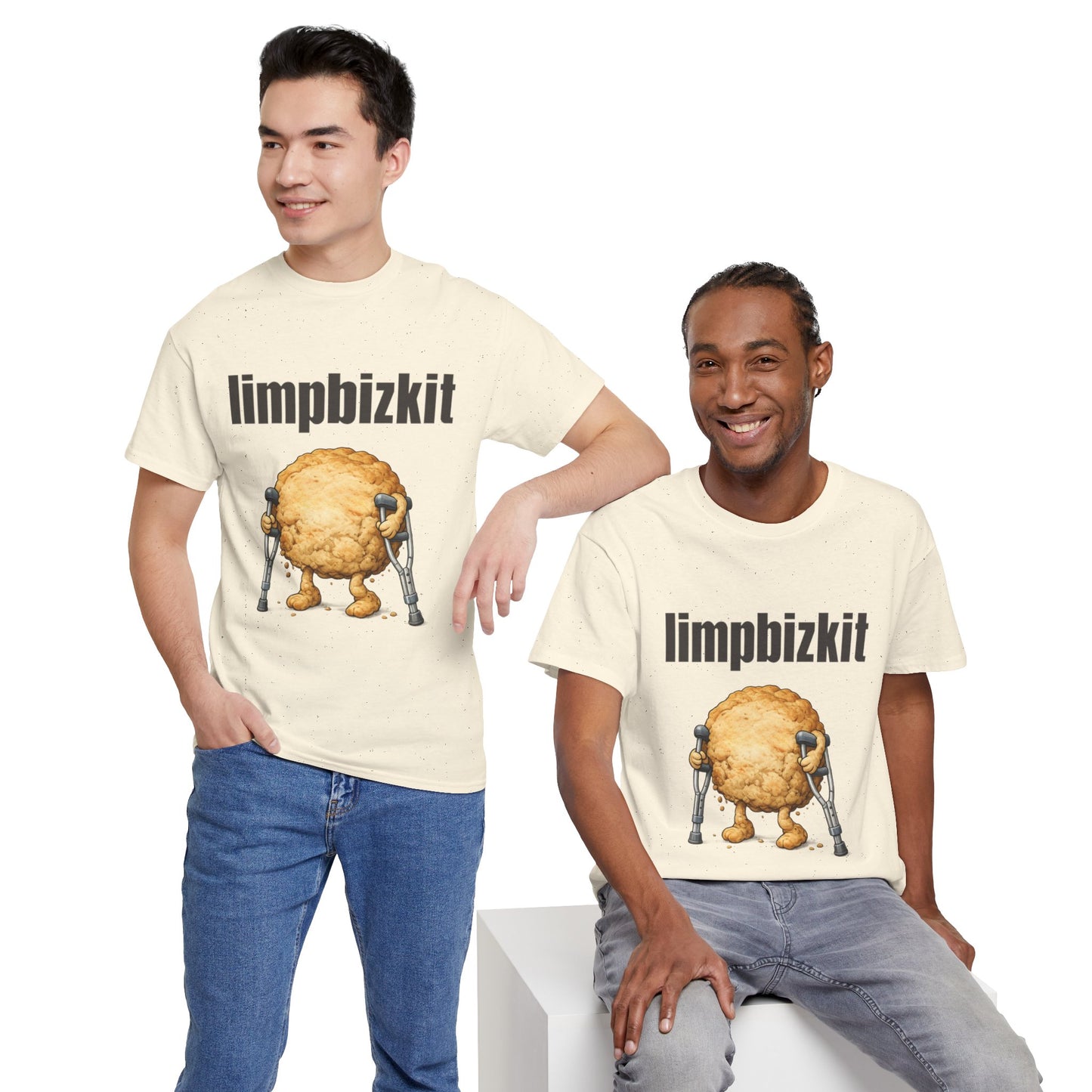Band Tee — 'limpbizkit' Crunchy Mascot Graphic T-Shirt