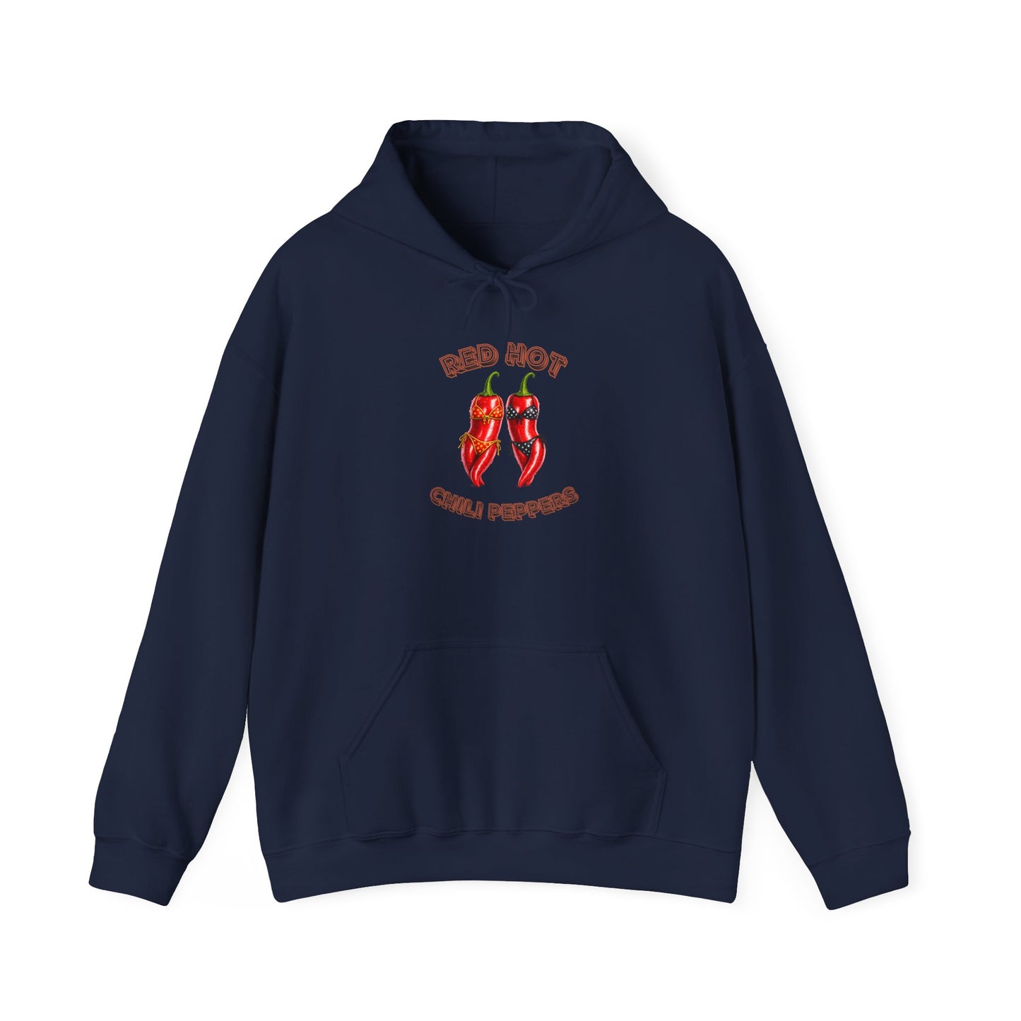 Hoodie — 'Red Hot Chili Peppers' Retro Chili Pepper Graphic Pullover