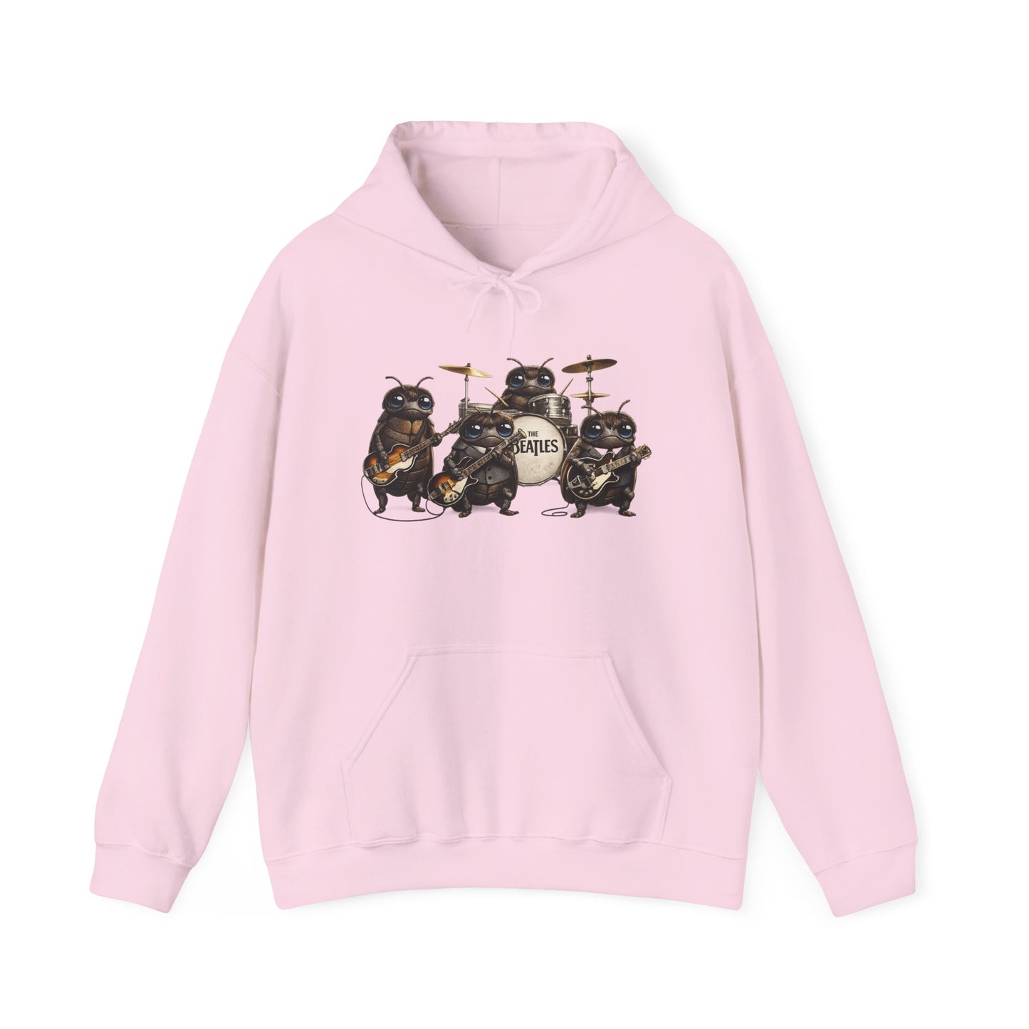 Band of Badgers Hoodie — Cute Rock Band Animal Graphic Sweatshirt